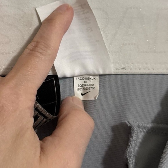 Nike Teams XL Grey Baseball Athletic Performance Pants BQ6345-052 - Picture 2 of 6